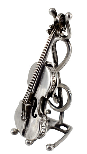 Solid silver miniature - solid,