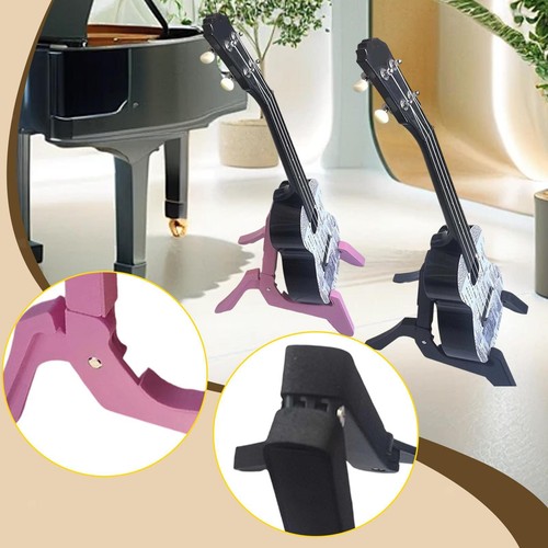 Folding guitar stand floor - folding,